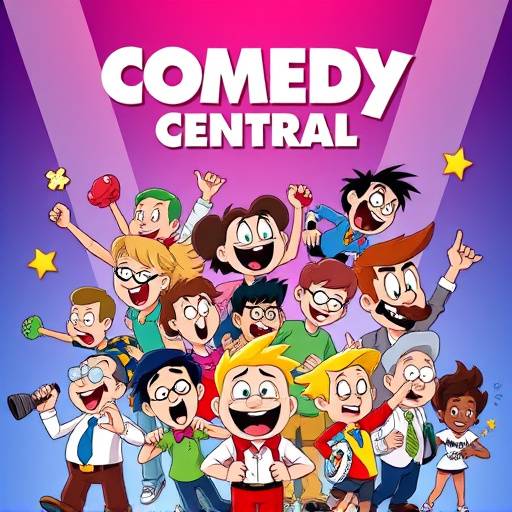 Poster for 'Comedy Central' - An upcoming adult animation compilation.
