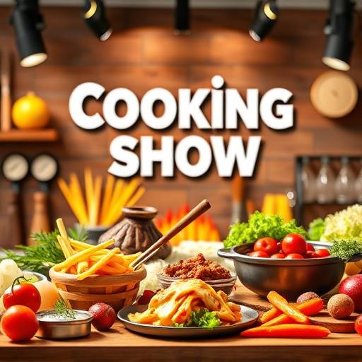 Poster for 'Culinary Creations' - A cooking show compilation.