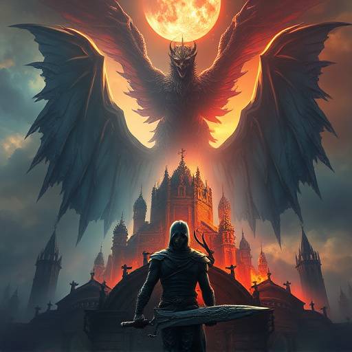 Poster for 'Fantasy Realms' - A compilation of fantasy epics.