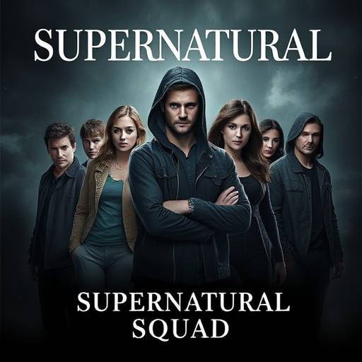 Poster for 'Supernatural Squad' - A compilation of supernatural dramas.