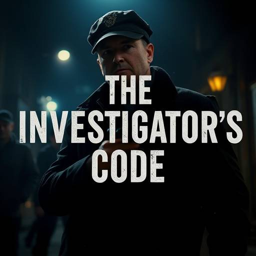 Poster for 'The Investigator's Code' - a gripping crime thriller compilation.